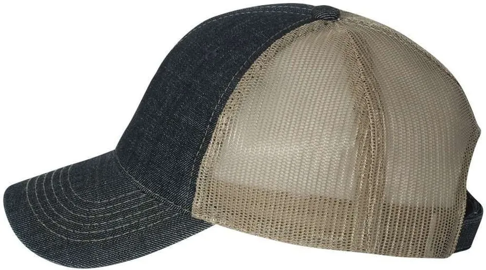 Outdoor Cap Denim Mesh Back Cap