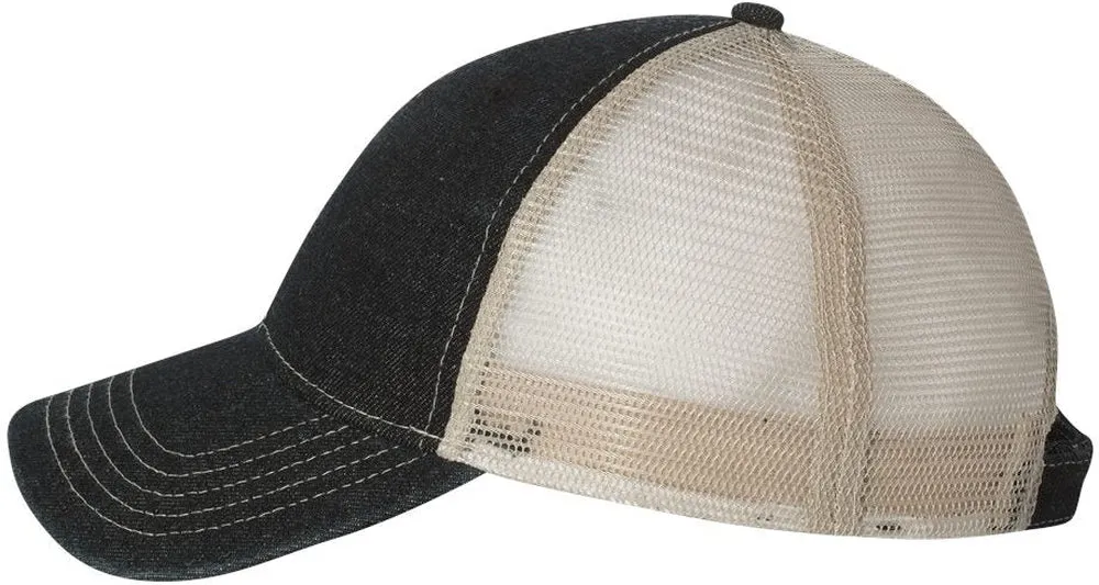 Outdoor Cap Denim Mesh Back Cap