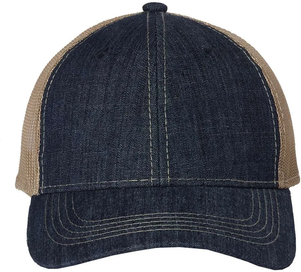 Outdoor Cap Denim Mesh Back Cap
