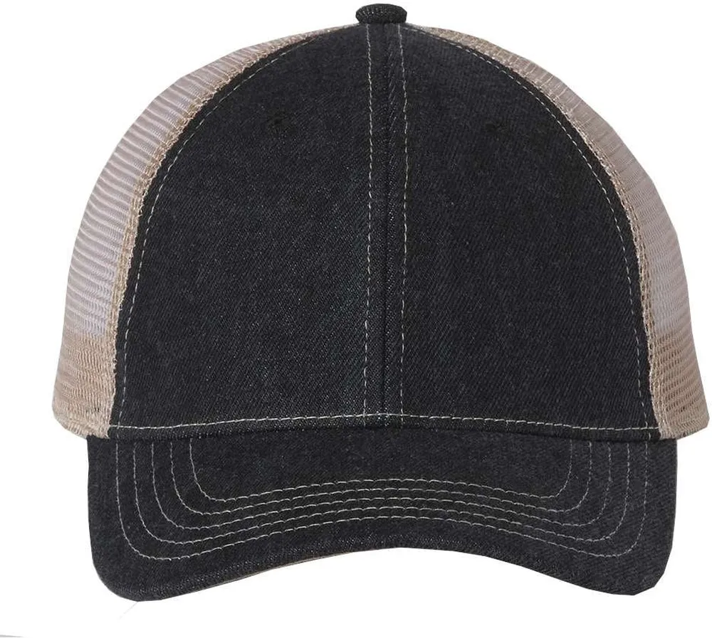 Outdoor Cap Denim Mesh Back Cap