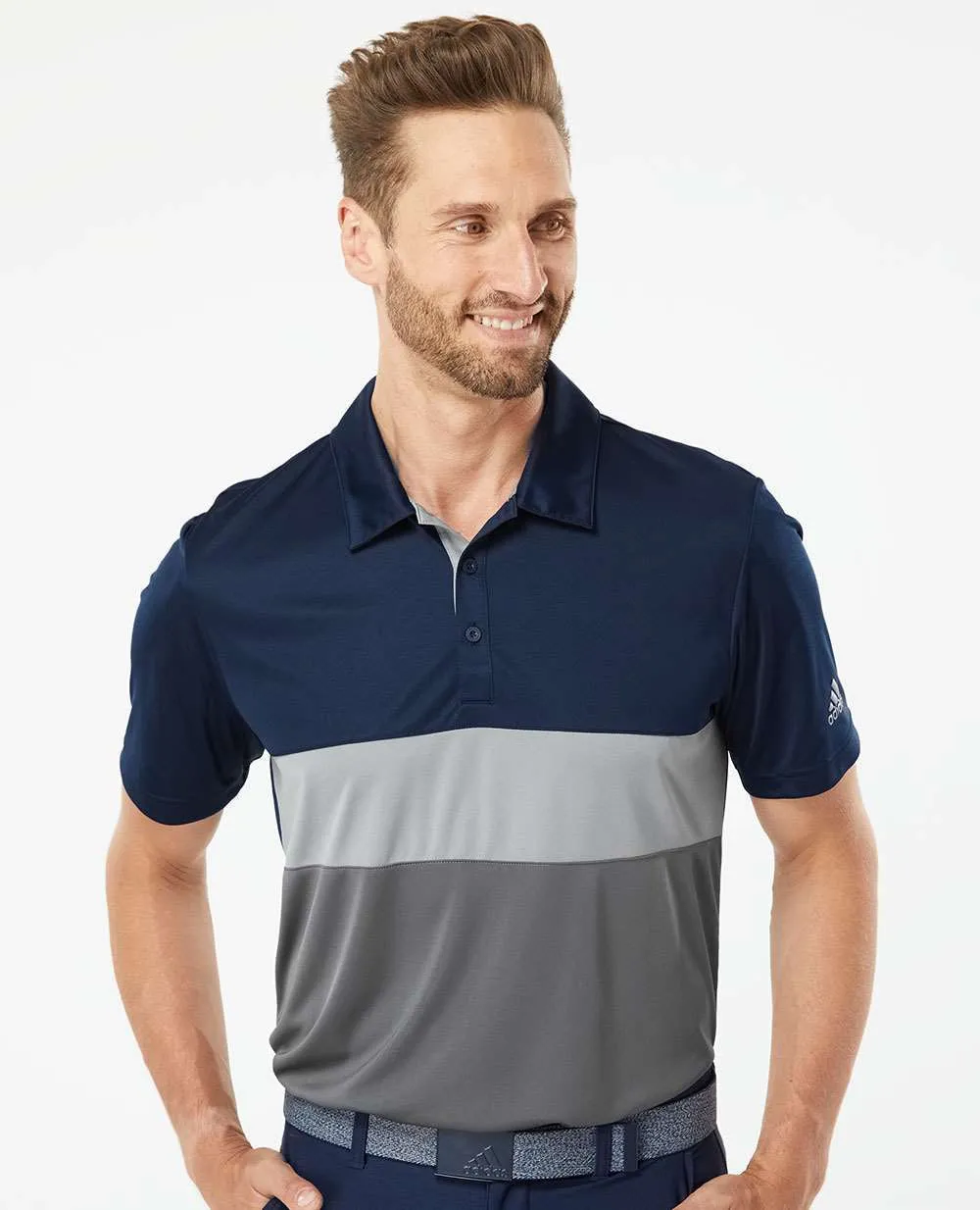 OUTLET-Adidas Merch Block Polo