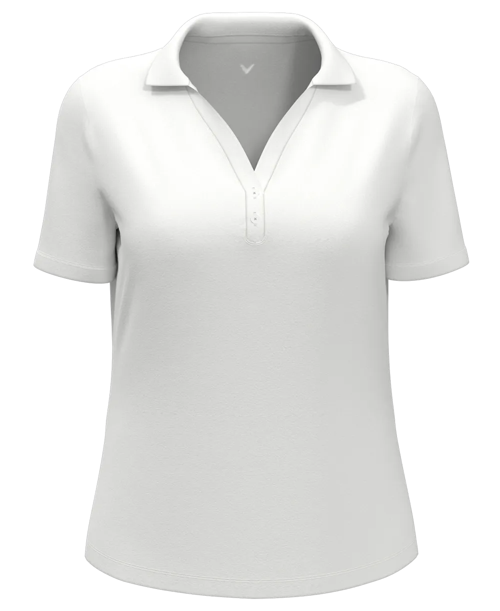 OUTLET-Callaway Ladies Micro Texture Polo