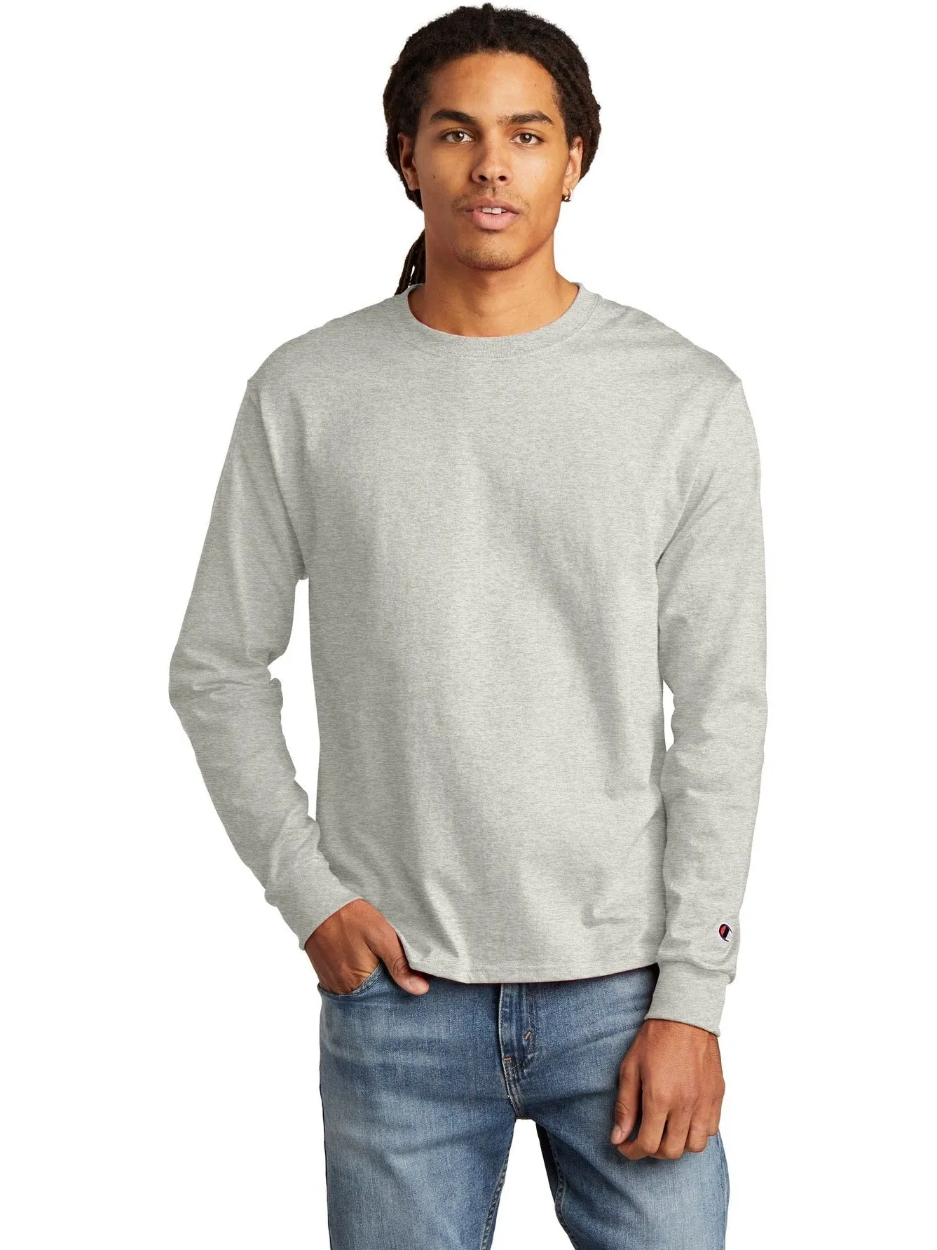 OUTLET-Champion Heritage Jersey Long Sleeve Tee
