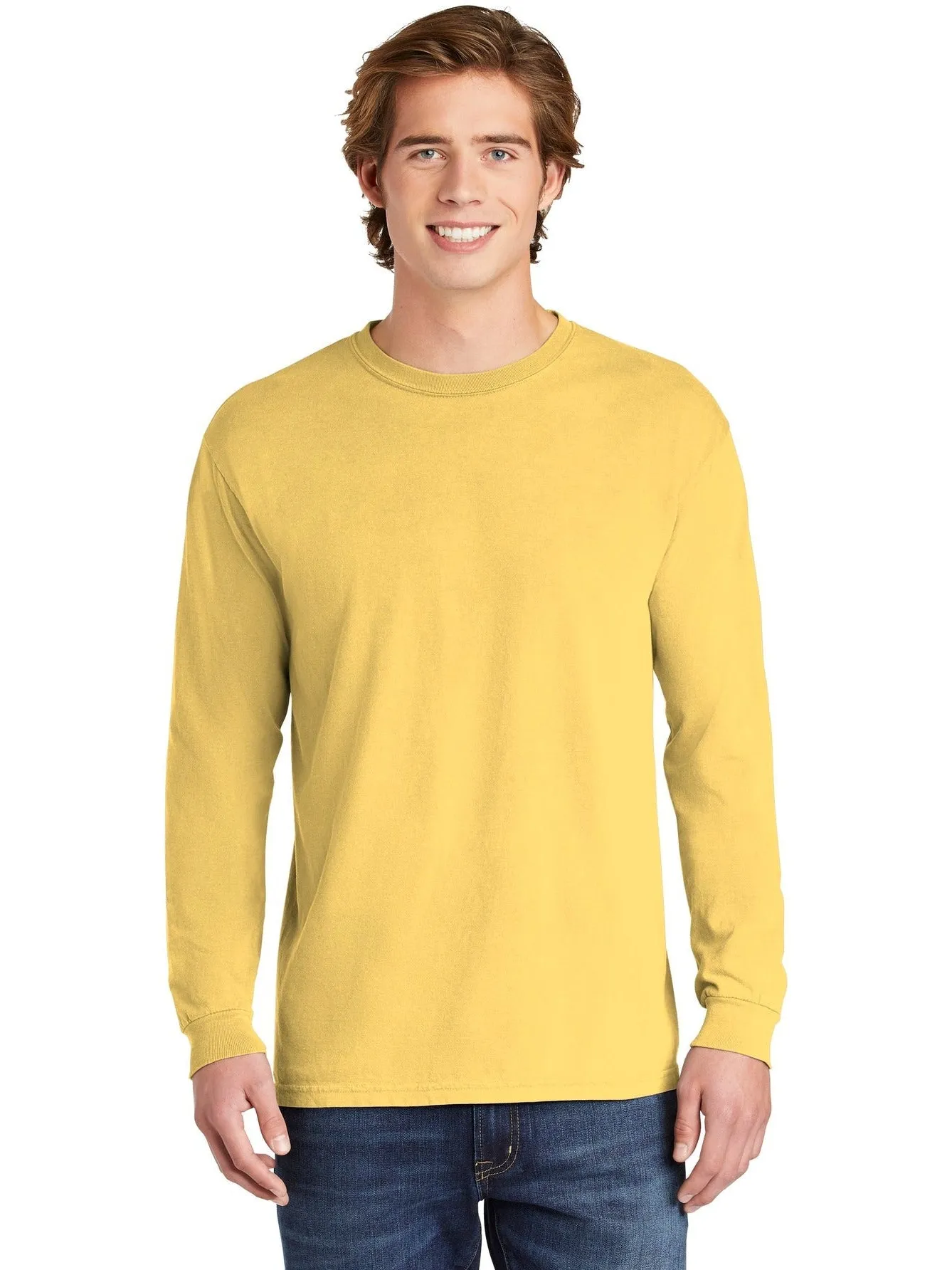OUTLET-Comfort ColorsHeavyweight Ring Spun Long Sleeve Tee
