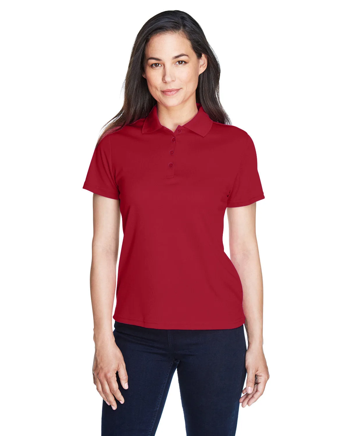 OUTLET-Core 365 Ladies Performance Pique Polo