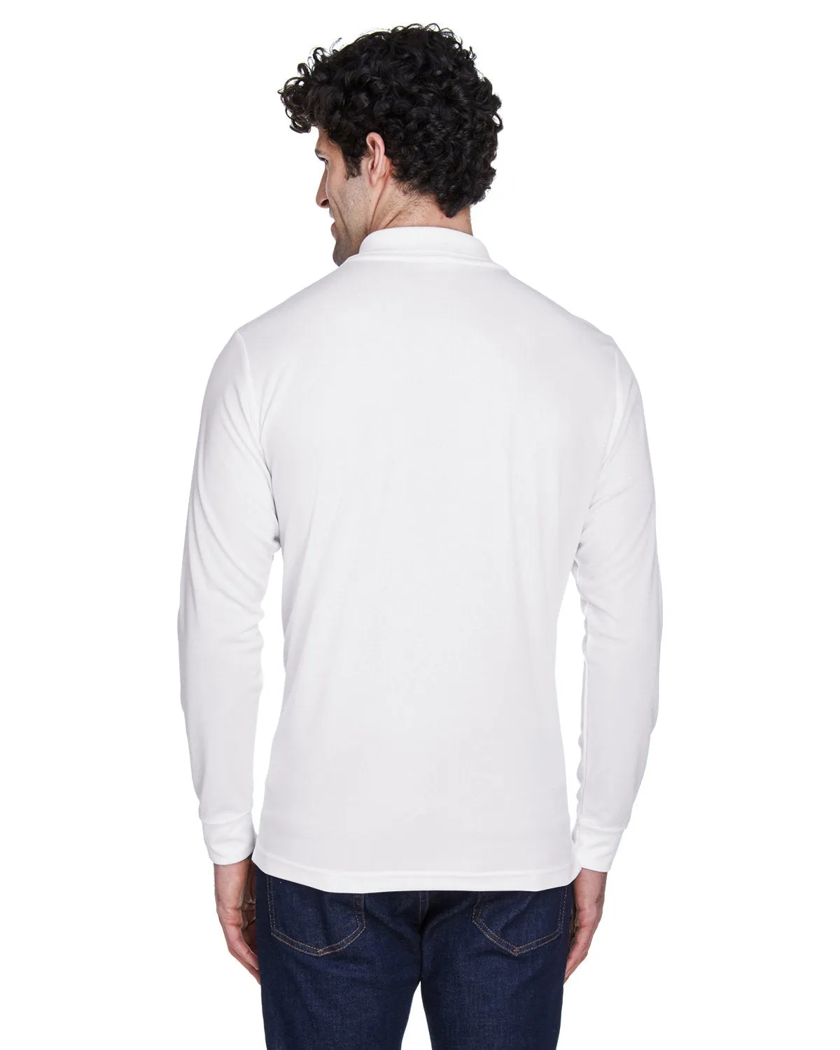 OUTLET-Core 365 Pinnacle Performance Long-Sleeve Pique Polo