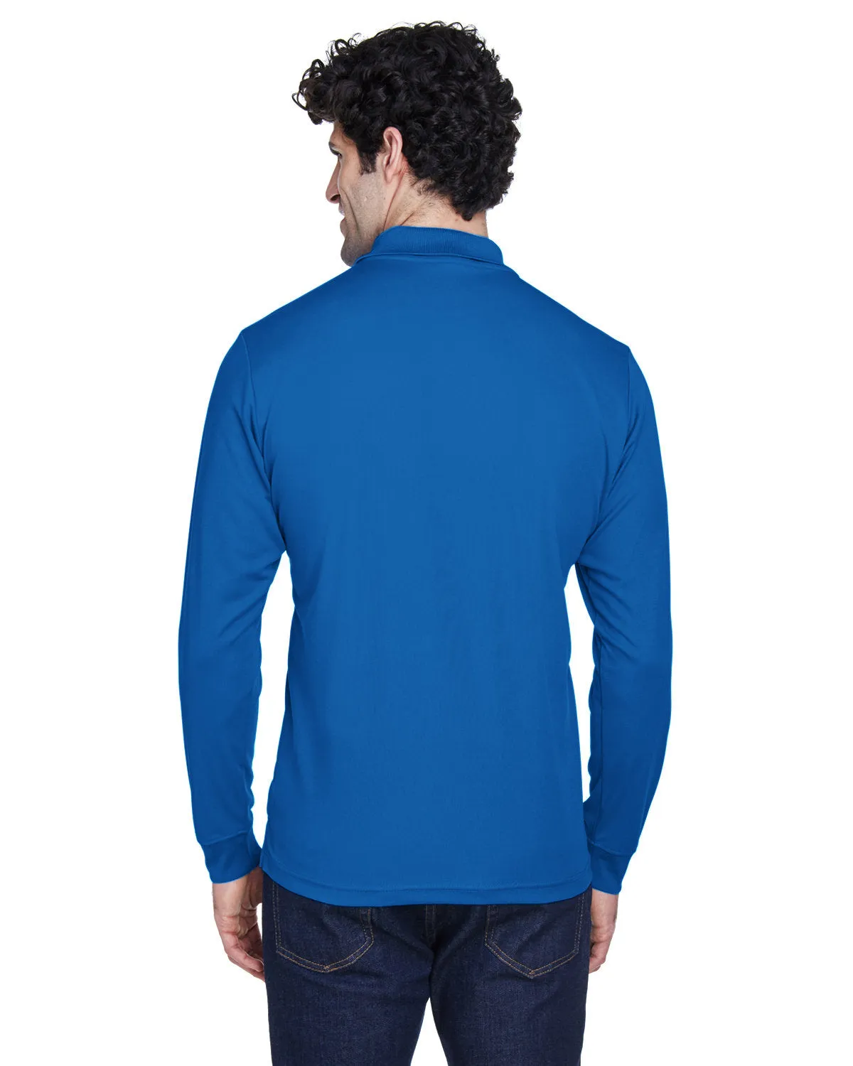 OUTLET-Core 365 Pinnacle Performance Long-Sleeve Pique Polo