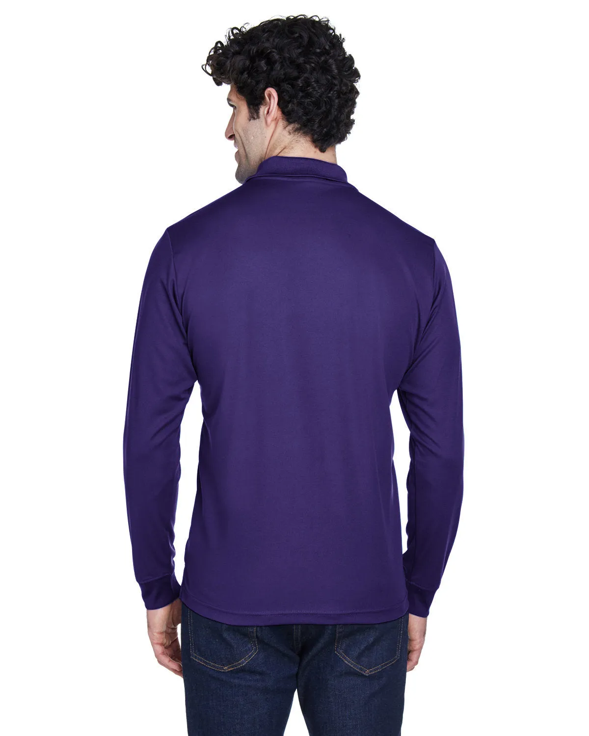OUTLET-Core 365 Pinnacle Performance Long-Sleeve Pique Polo