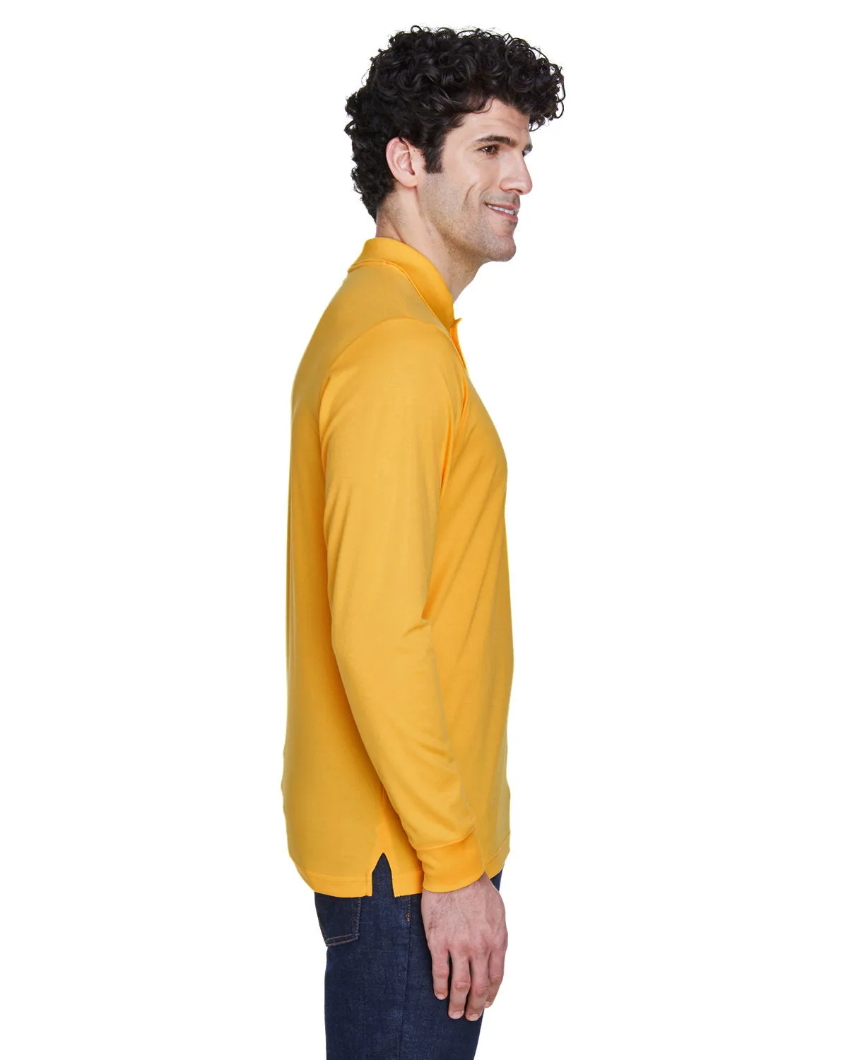 OUTLET-Core 365 Pinnacle Performance Long-Sleeve Pique Polo