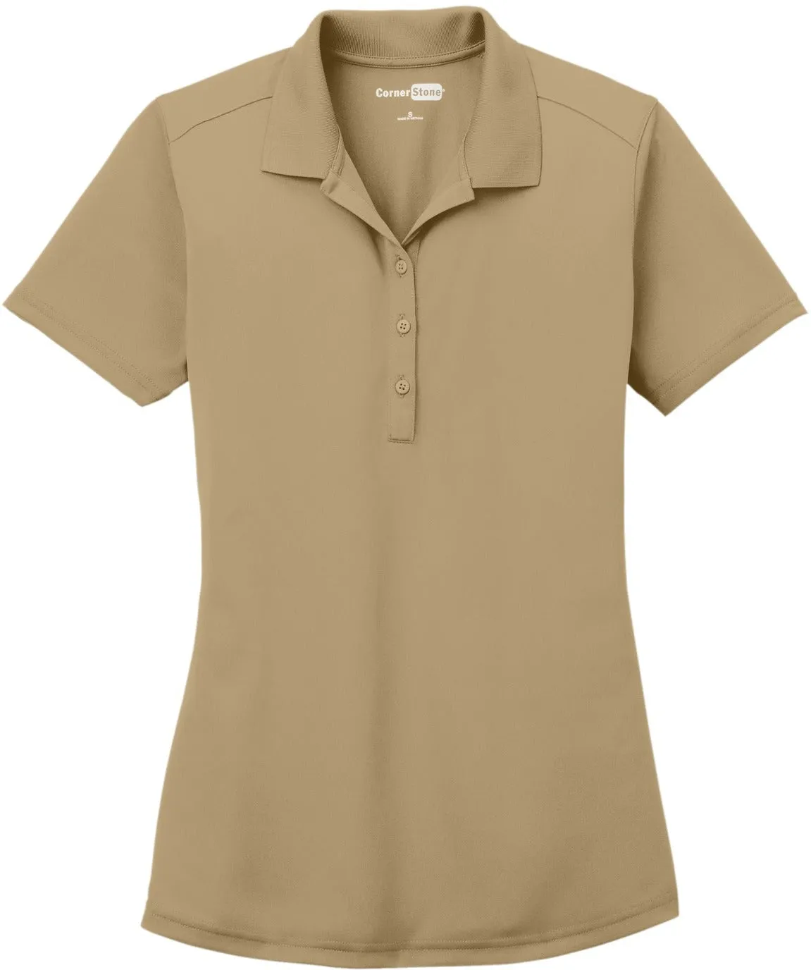 OUTLET-CornerStone Ladies Select Lightweight Snag-Proof Polo