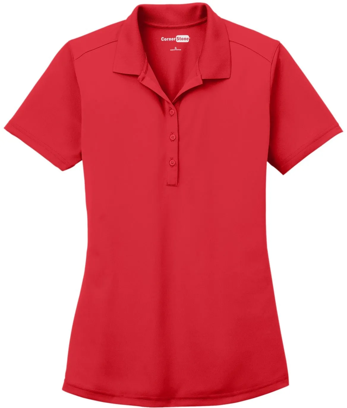 OUTLET-CornerStone Ladies Select Lightweight Snag-Proof Polo