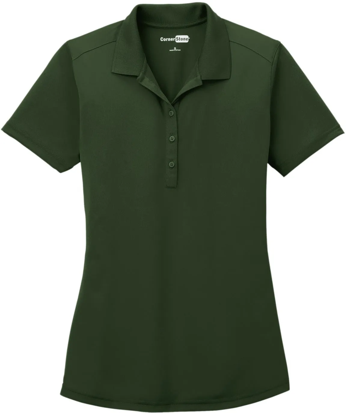 OUTLET-CornerStone Ladies Select Lightweight Snag-Proof Polo
