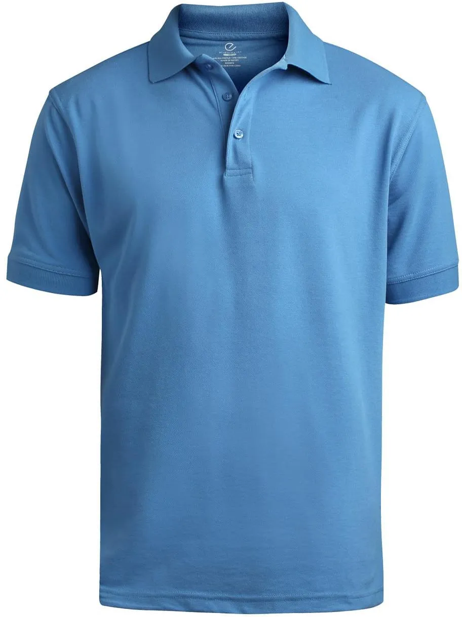OUTLET-Edwards Blended Pique Short Sleeve Polo