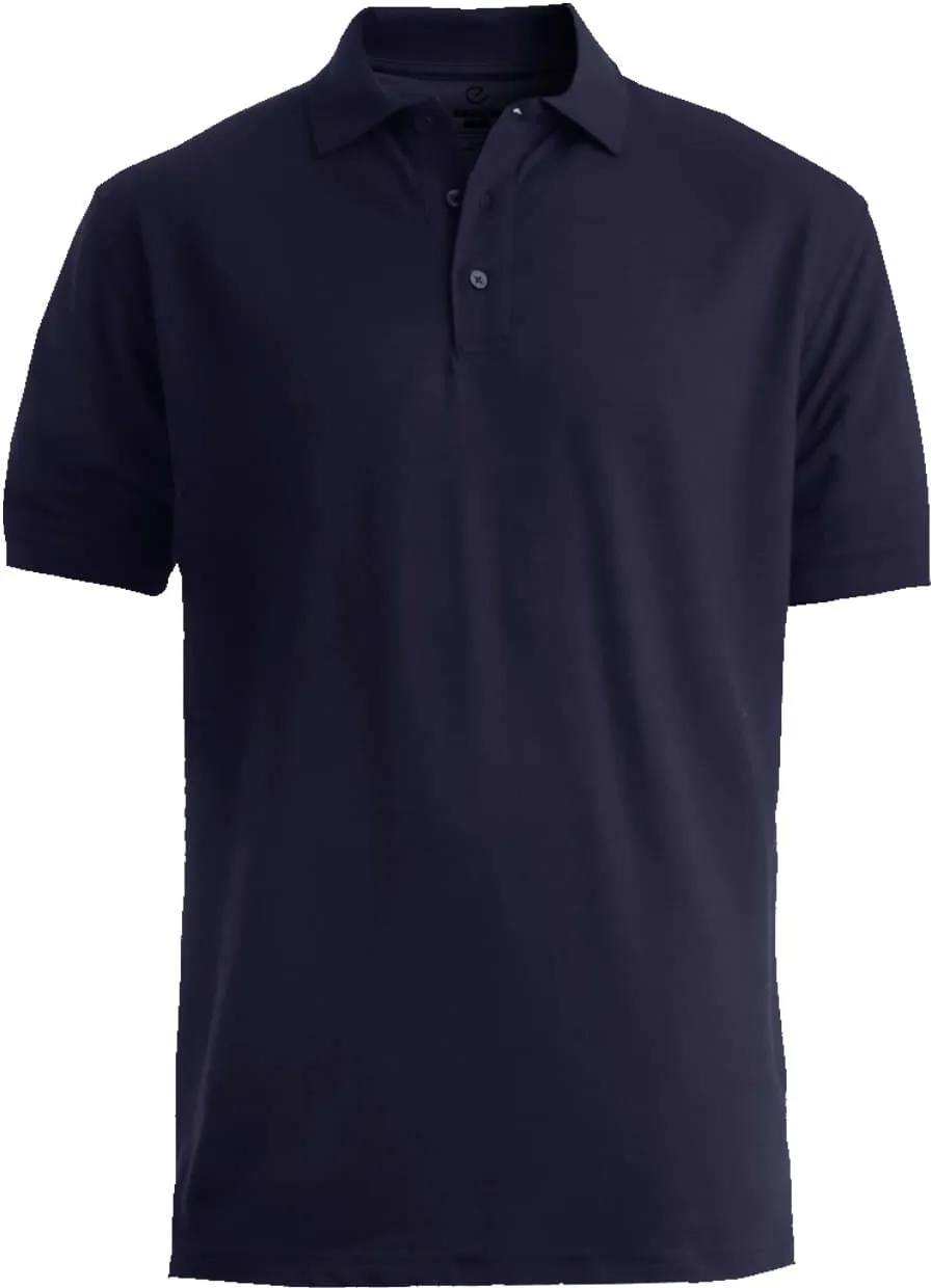 OUTLET-Edwards Blended Pique Short Sleeve Polo