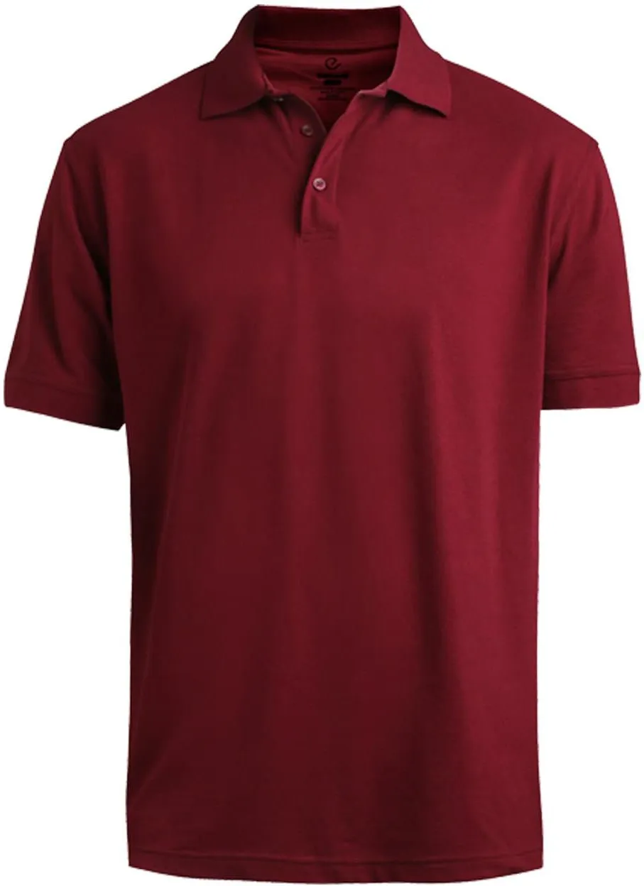 OUTLET-Edwards Blended Pique Short Sleeve Polo
