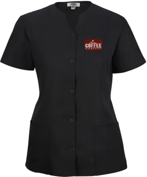 OUTLET-Edwards Ladies Essential Snap Front Smock