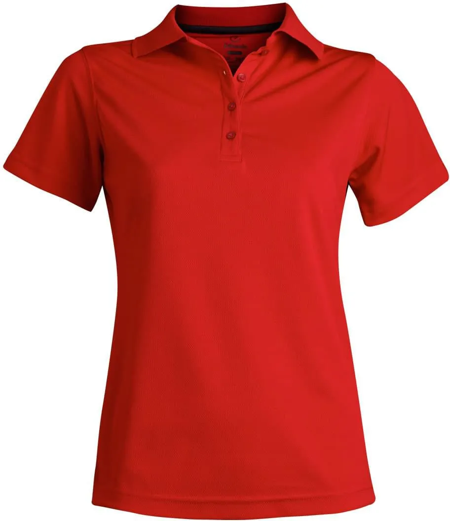OUTLET-Edwards Ladies Hi Performance Mesh Short Sleeve Polo