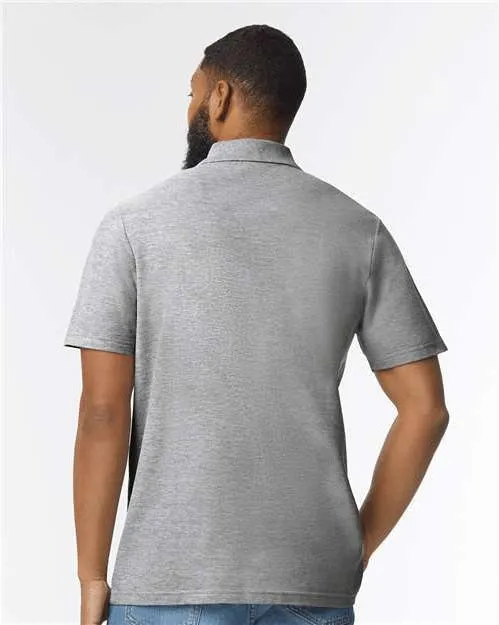 OUTLET-Gildan Softstyle Adult Pique Polo