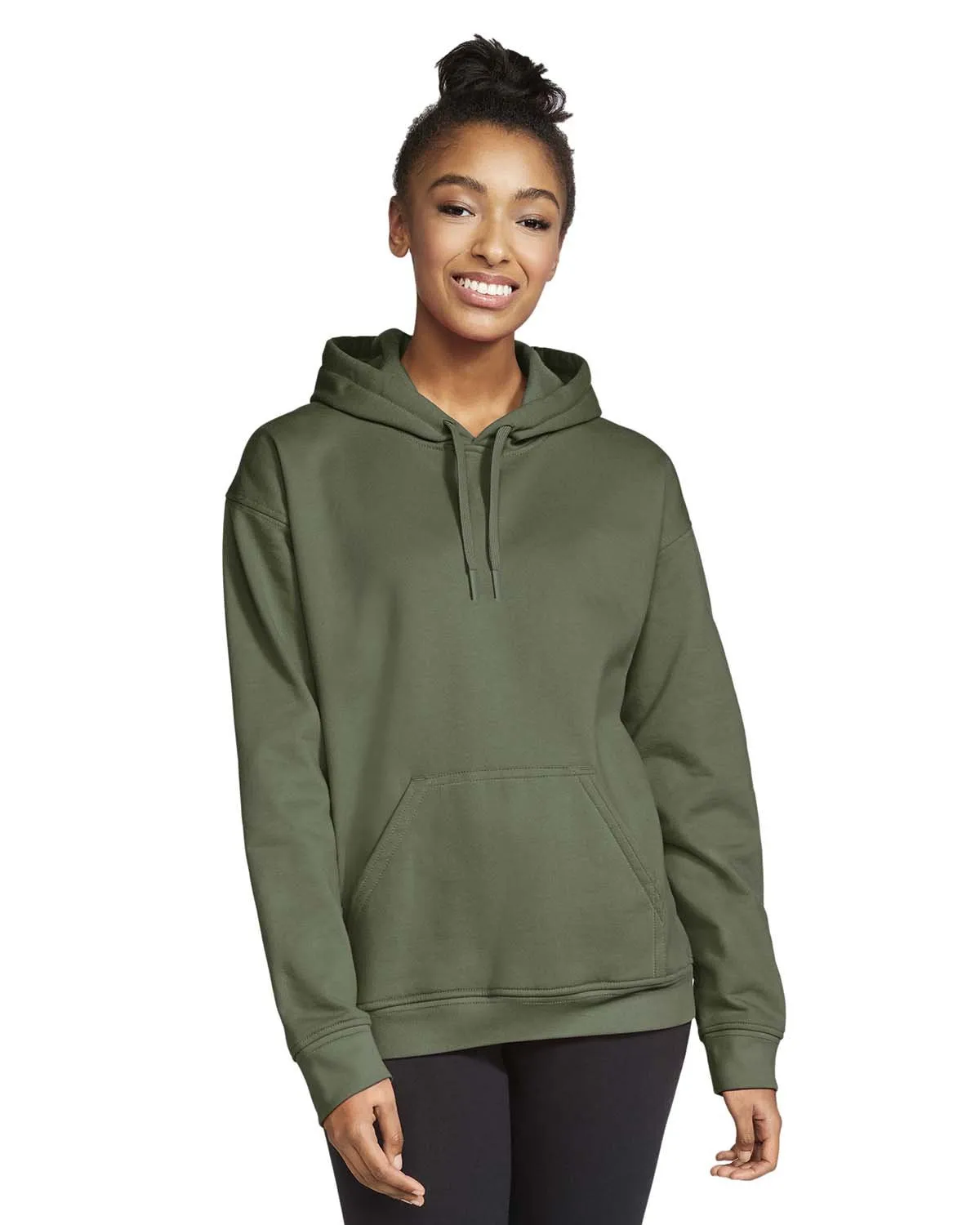 OUTLET-Gildan Unisex Softstyle Fleece Pullover Hooded Sweatshirt