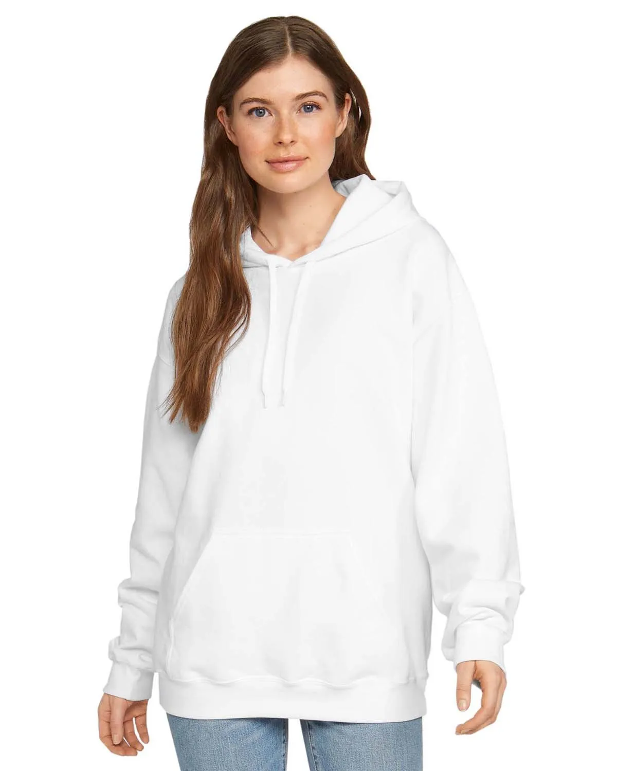OUTLET-Gildan Unisex Softstyle Fleece Pullover Hooded Sweatshirt
