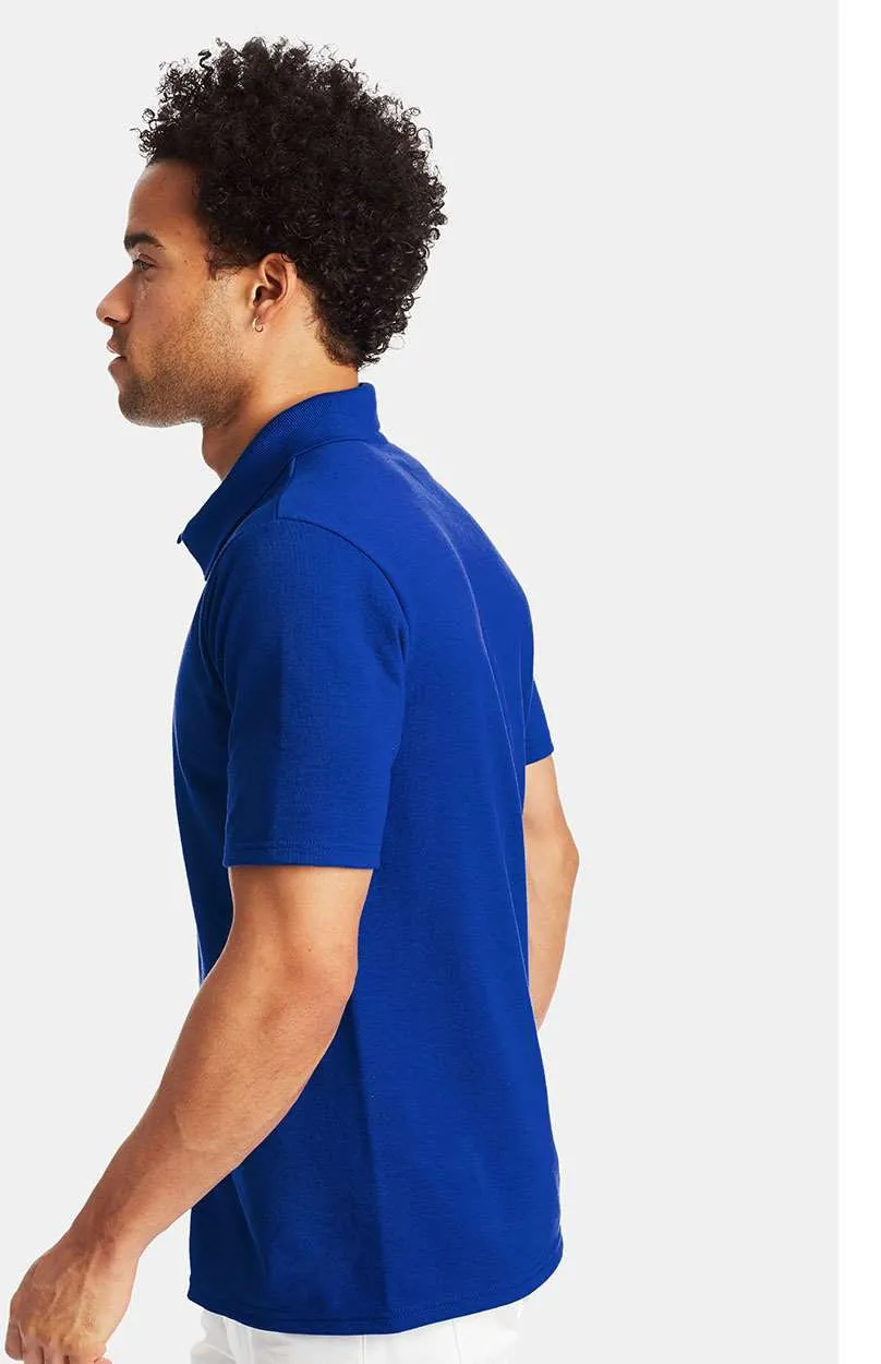 OUTLET-Hanes X-Temp Piqu Sport Shirt with Fresh IQ