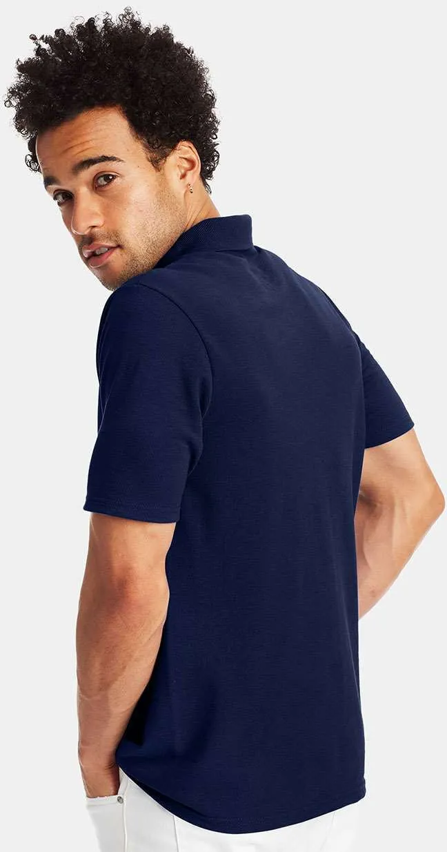 OUTLET-Hanes X-Temp Piqu Sport Shirt with Fresh IQ