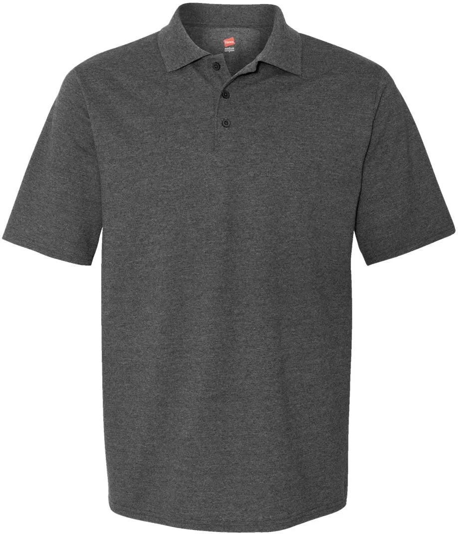 OUTLET-Hanes X-Temp Piqu Sport Shirt with Fresh IQ