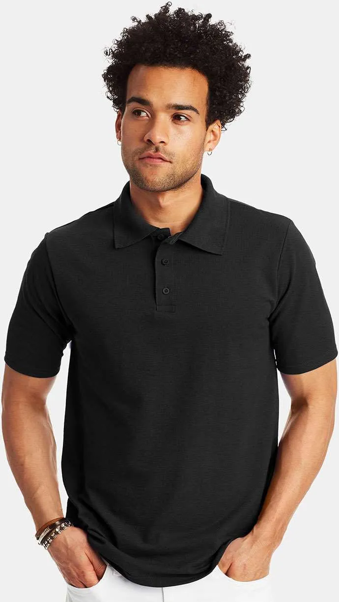 OUTLET-Hanes X-Temp Piqu Sport Shirt with Fresh IQ