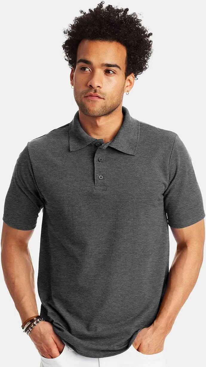 OUTLET-Hanes X-Temp Piqu Sport Shirt with Fresh IQ