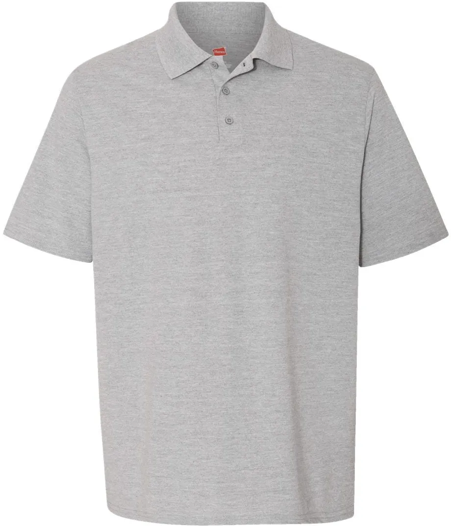 OUTLET-Hanes X-Temp Piqu Sport Shirt with Fresh IQ