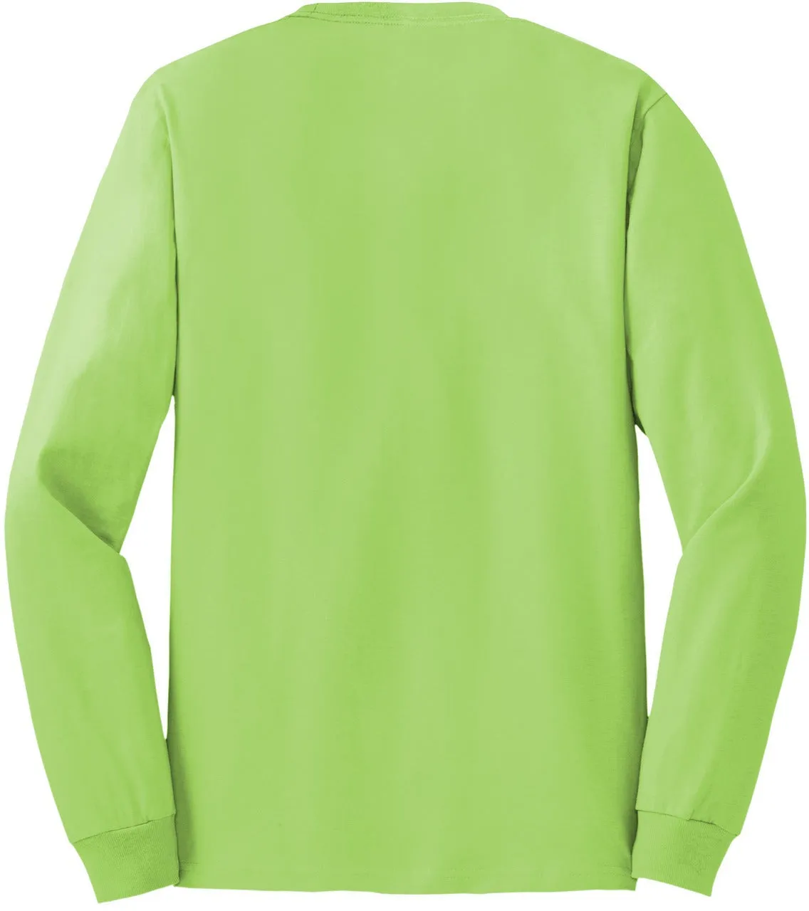 OUTLET-HanesAuthentic100% Cotton Long Sleeve T-Shirt