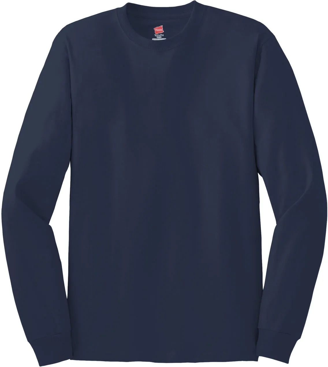 OUTLET-HanesAuthentic100% Cotton Long Sleeve T-Shirt