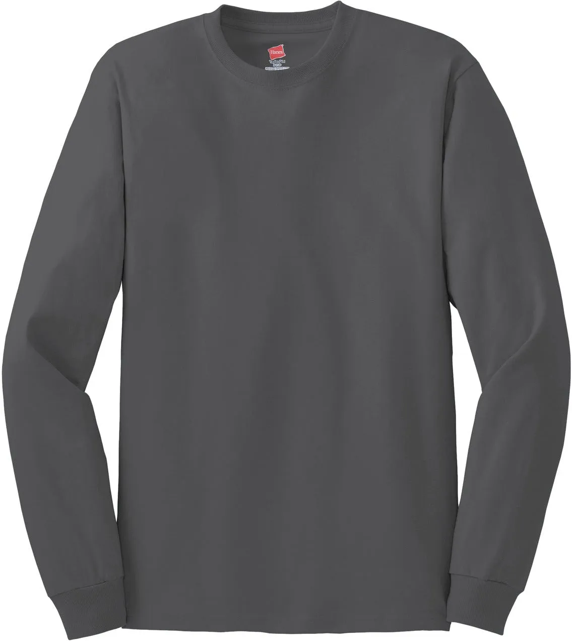 OUTLET-HanesAuthentic100% Cotton Long Sleeve T-Shirt