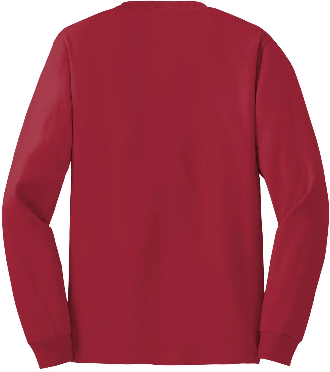 OUTLET-HanesAuthentic100% Cotton Long Sleeve T-Shirt