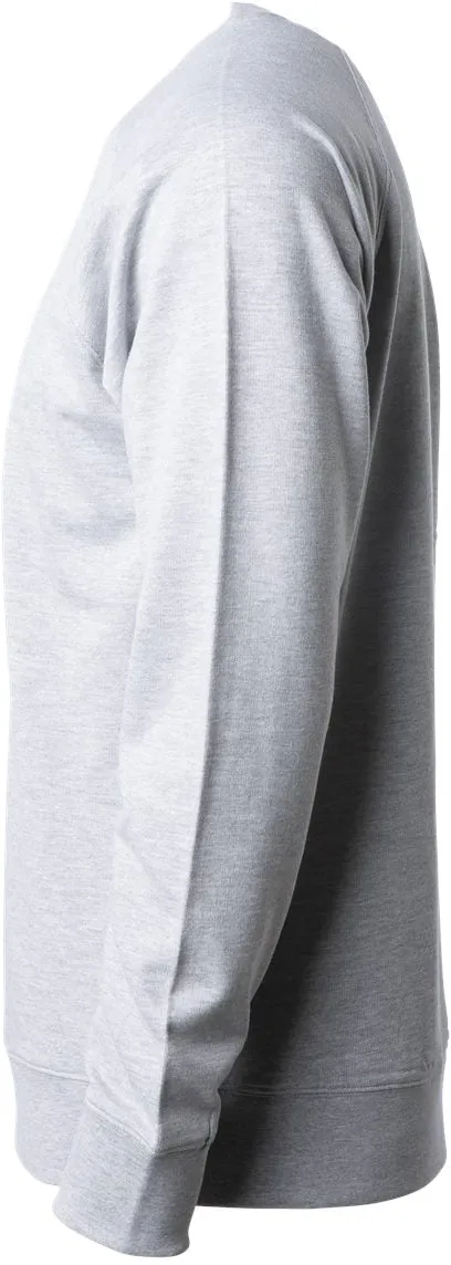 OUTLET-Independent Trading Co. Icon Unisex Lightweight Loopback Terry Crewneck Sweatshirt