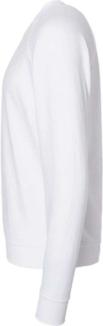 OUTLET-Independent Trading Co. Icon Unisex Lightweight Loopback Terry Crewneck Sweatshirt