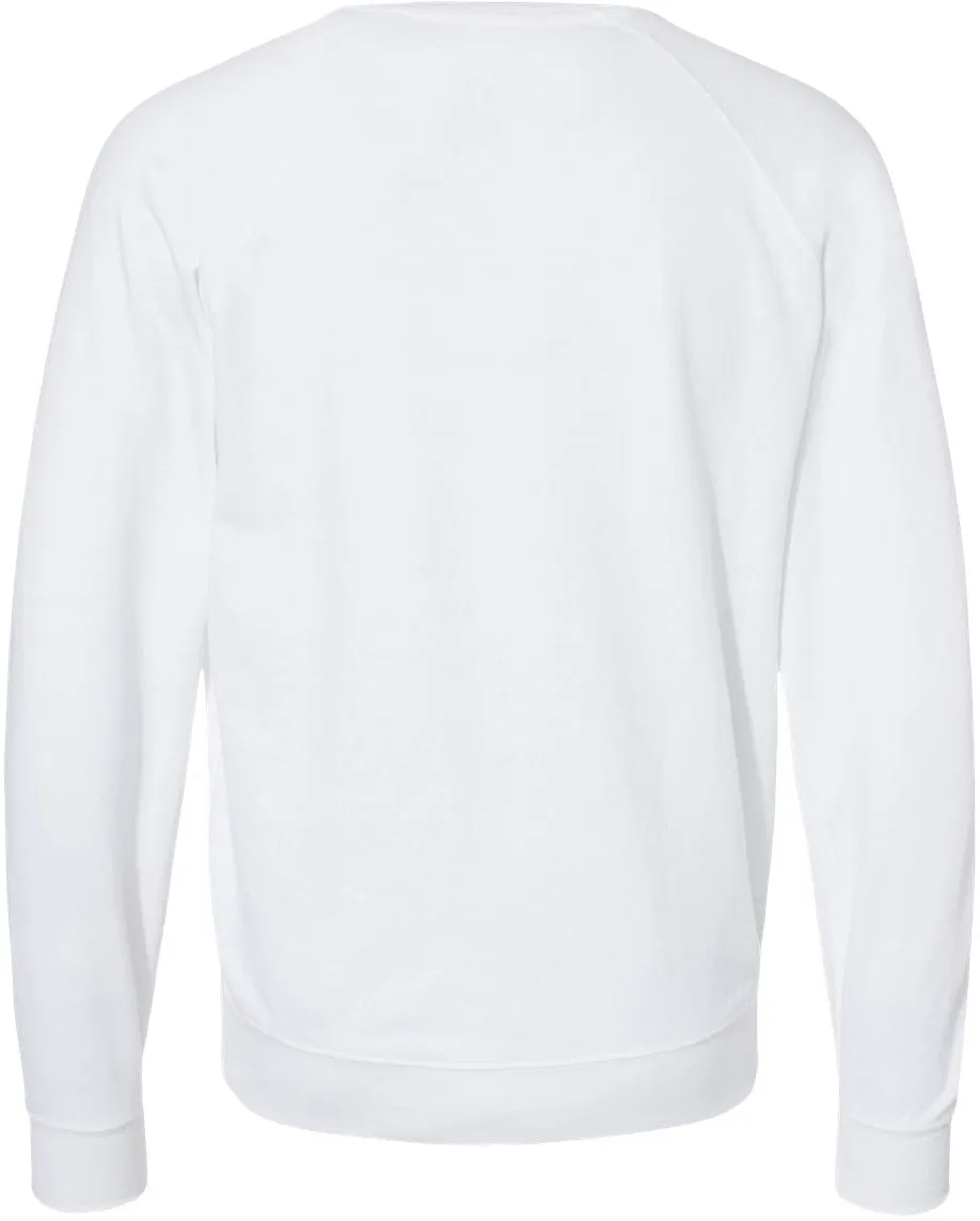 OUTLET-Independent Trading Co. Icon Unisex Lightweight Loopback Terry Crewneck Sweatshirt