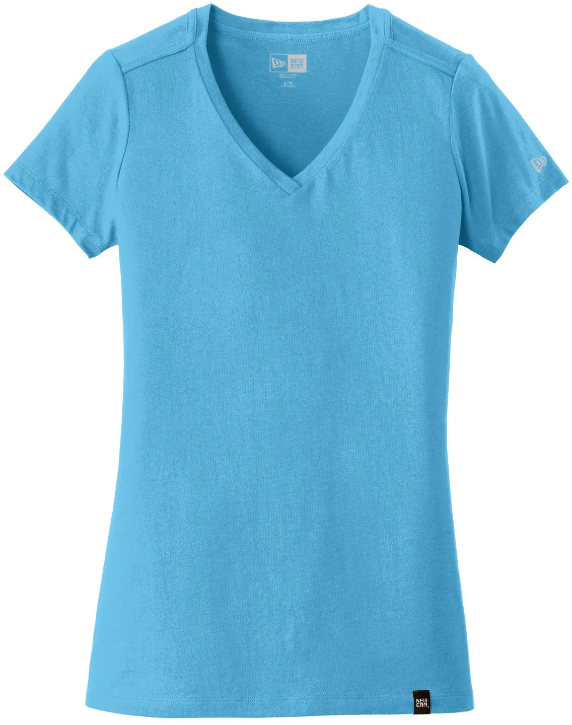 OUTLET-New EraLadies Heritage Blend V-Neck Tee