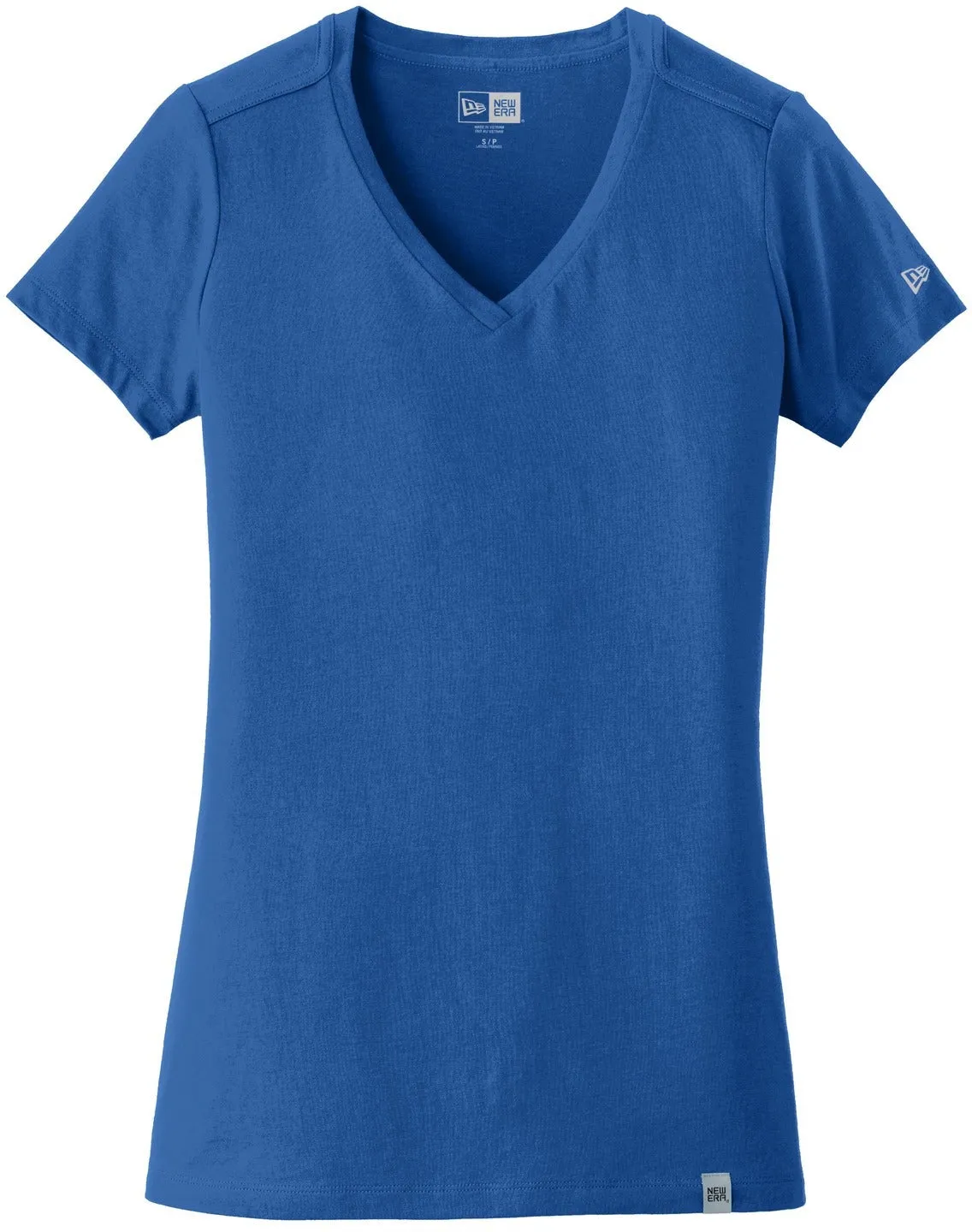 OUTLET-New EraLadies Heritage Blend V-Neck Tee