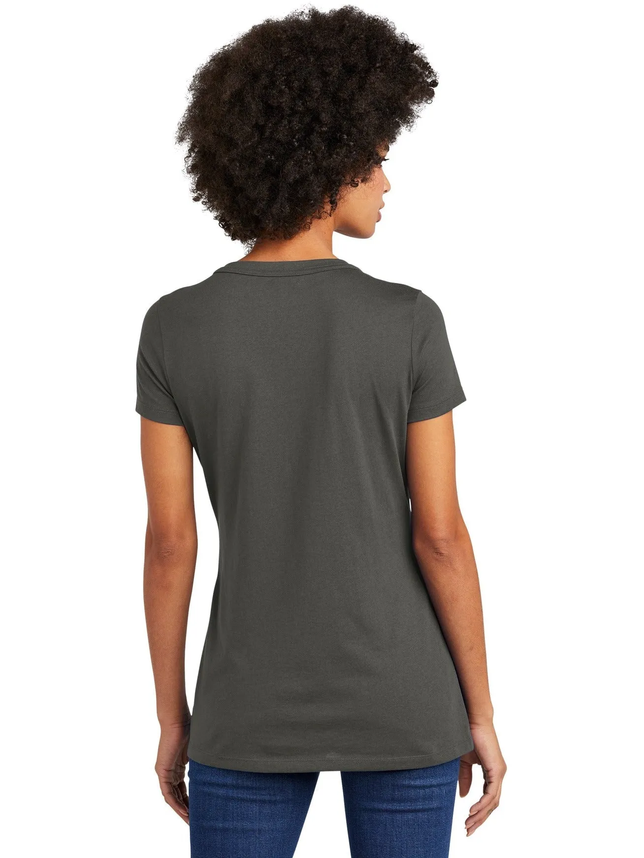 OUTLET-New EraLadies Heritage Blend V-Neck Tee