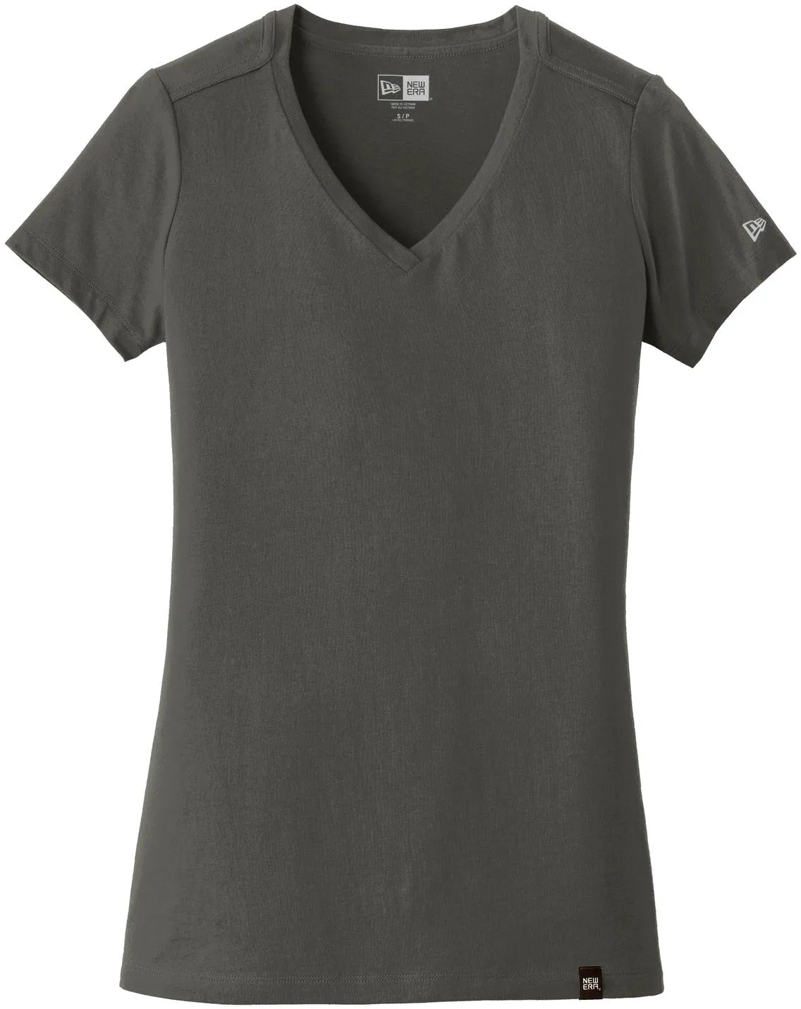 OUTLET-New EraLadies Heritage Blend V-Neck Tee