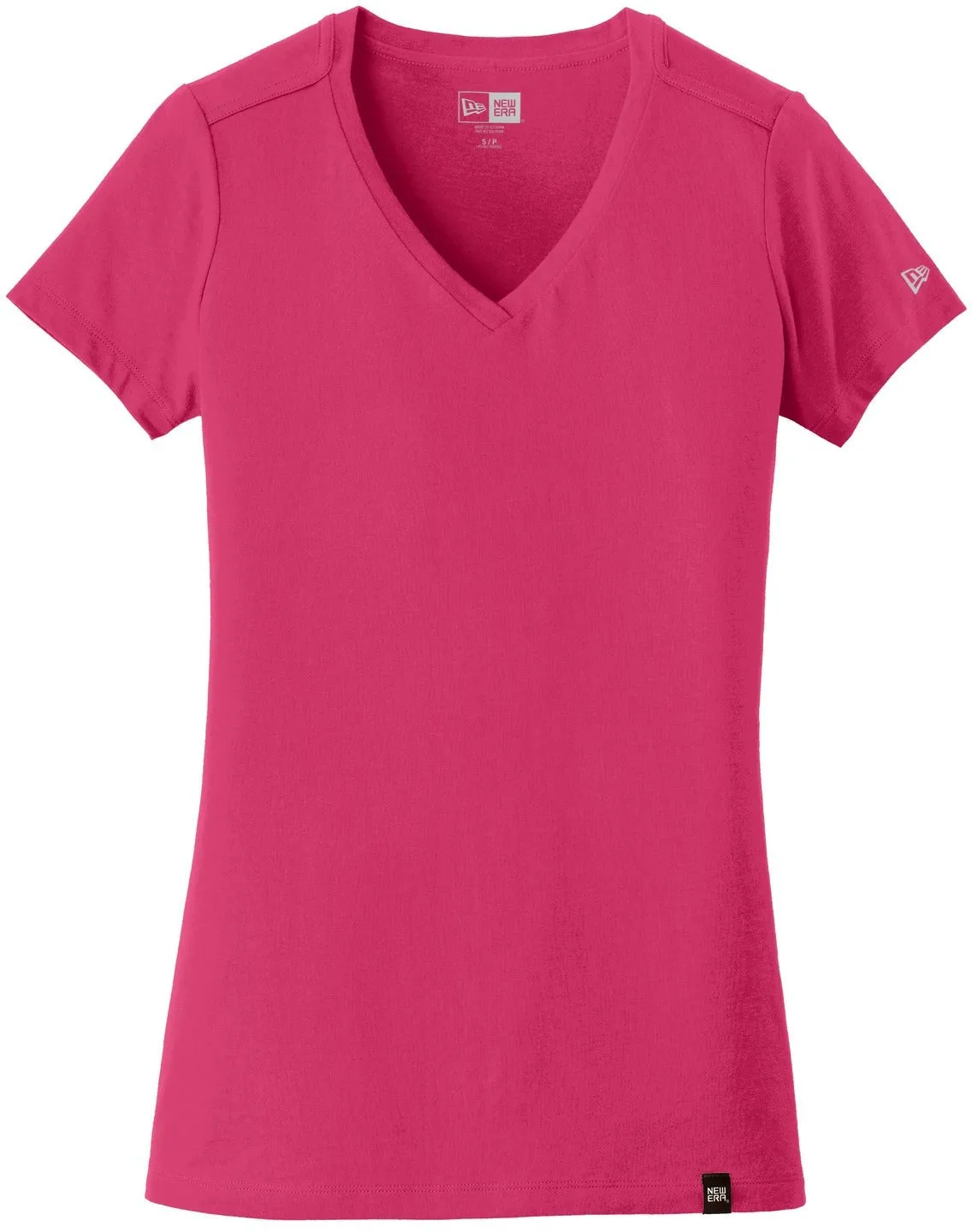 OUTLET-New EraLadies Heritage Blend V-Neck Tee