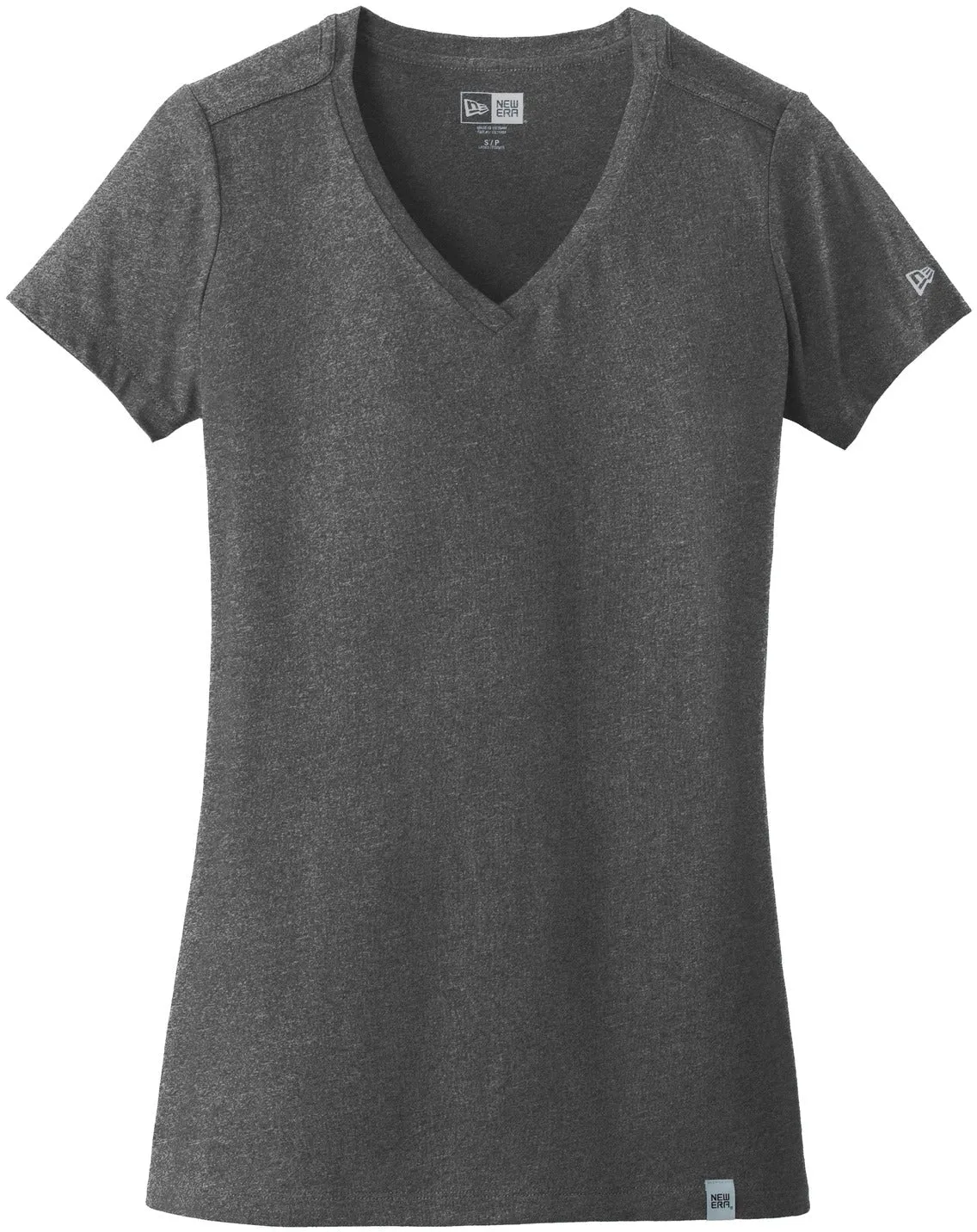 OUTLET-New EraLadies Heritage Blend V-Neck Tee