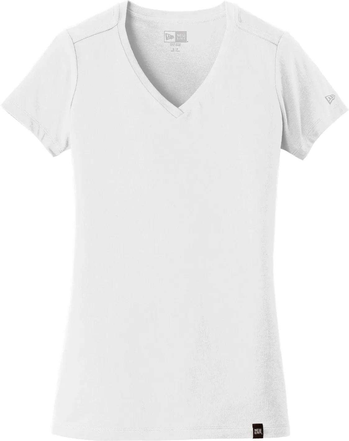 OUTLET-New EraLadies Heritage Blend V-Neck Tee