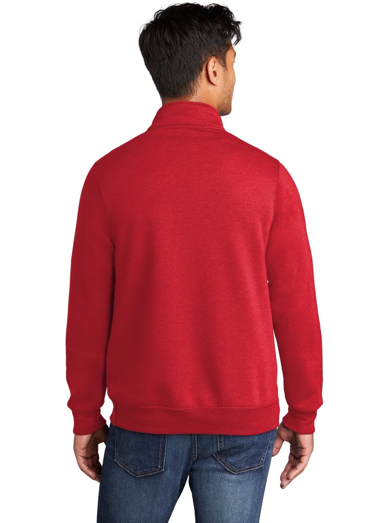 OUTLET-Port & Company Core Fleece 1/4-Zip Pullover Sweatshirt