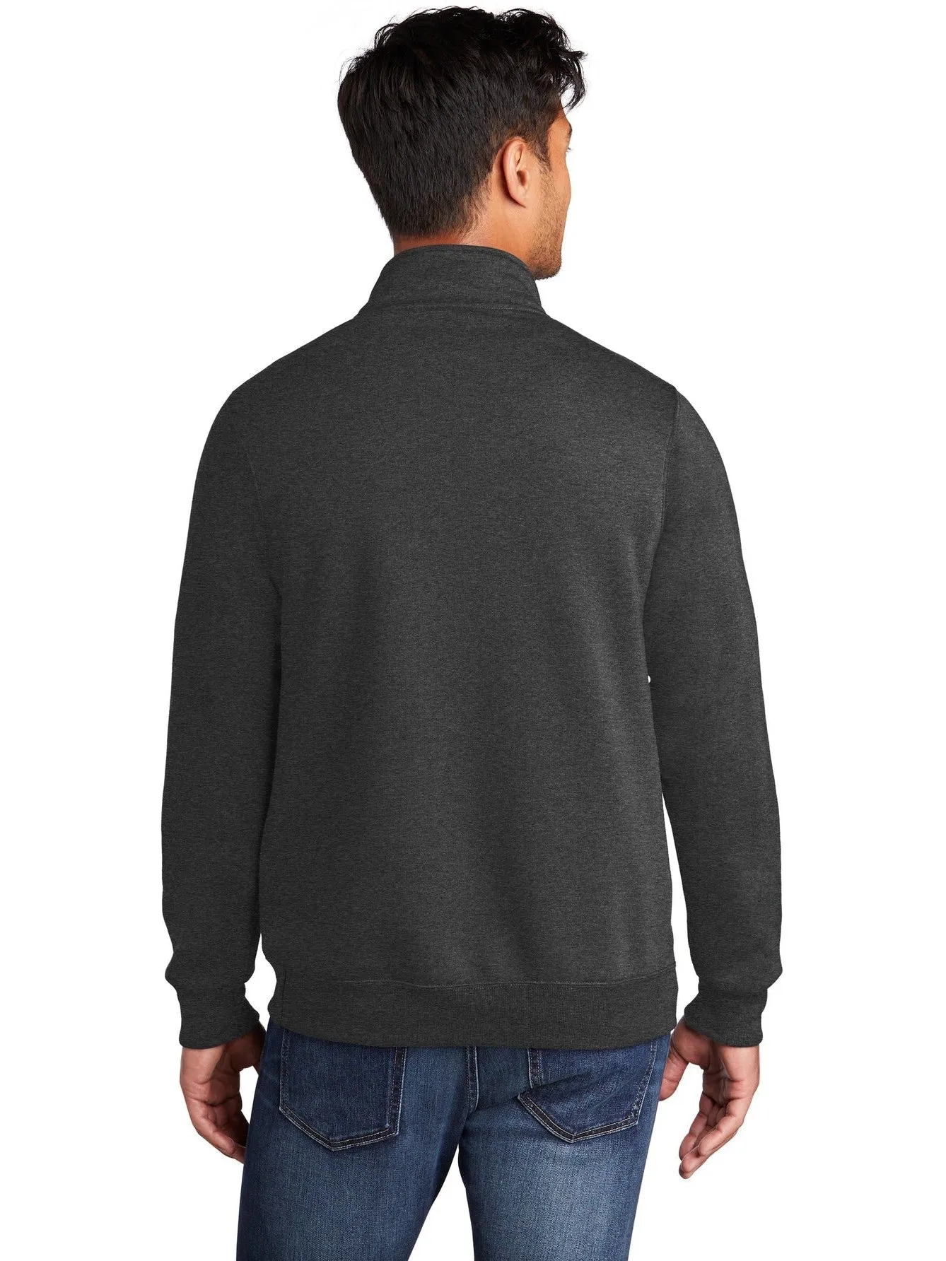 OUTLET-Port & Company Core Fleece 1/4-Zip Pullover Sweatshirt