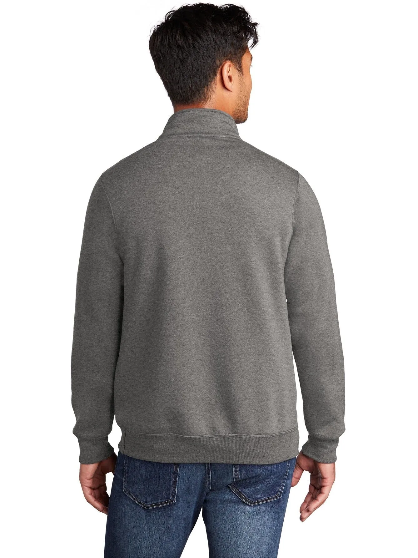 OUTLET-Port & Company Core Fleece 1/4-Zip Pullover Sweatshirt