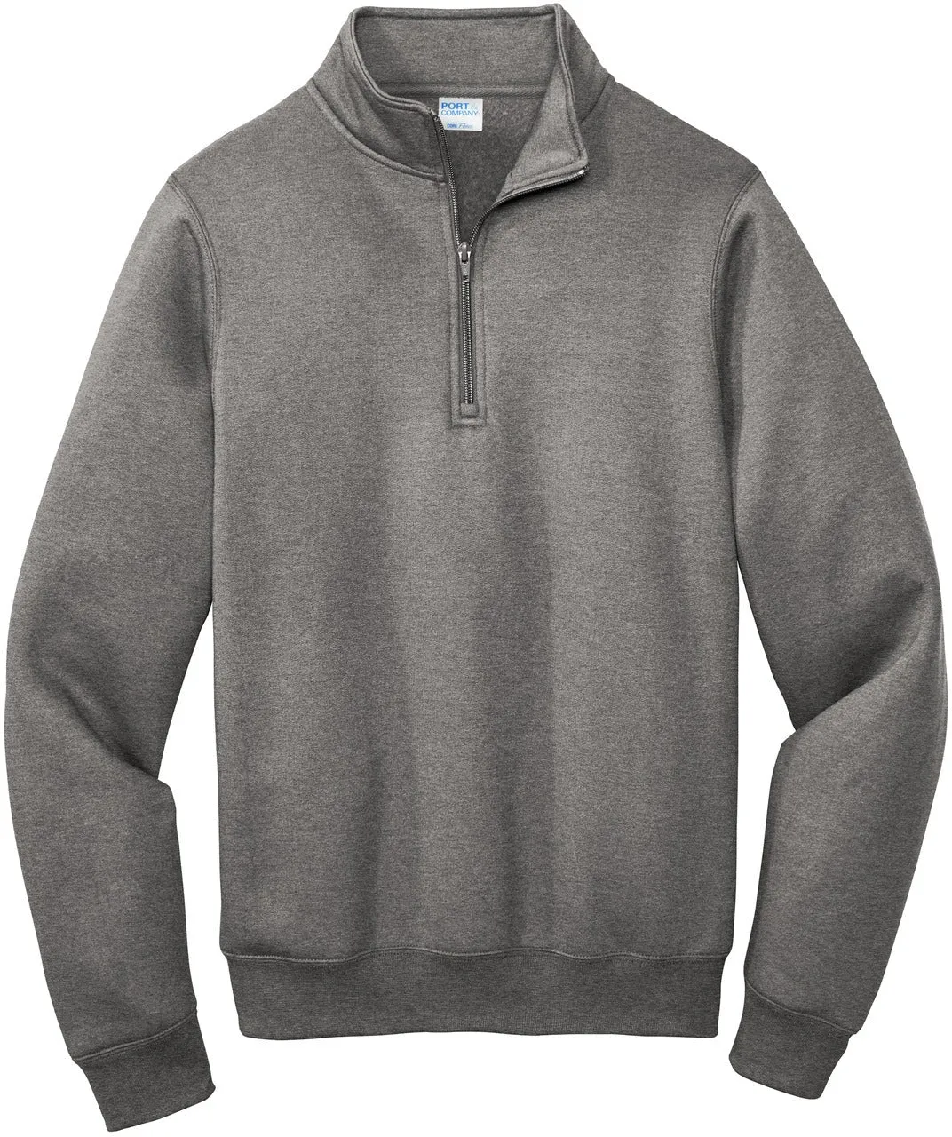 OUTLET-Port & Company Core Fleece 1/4-Zip Pullover Sweatshirt