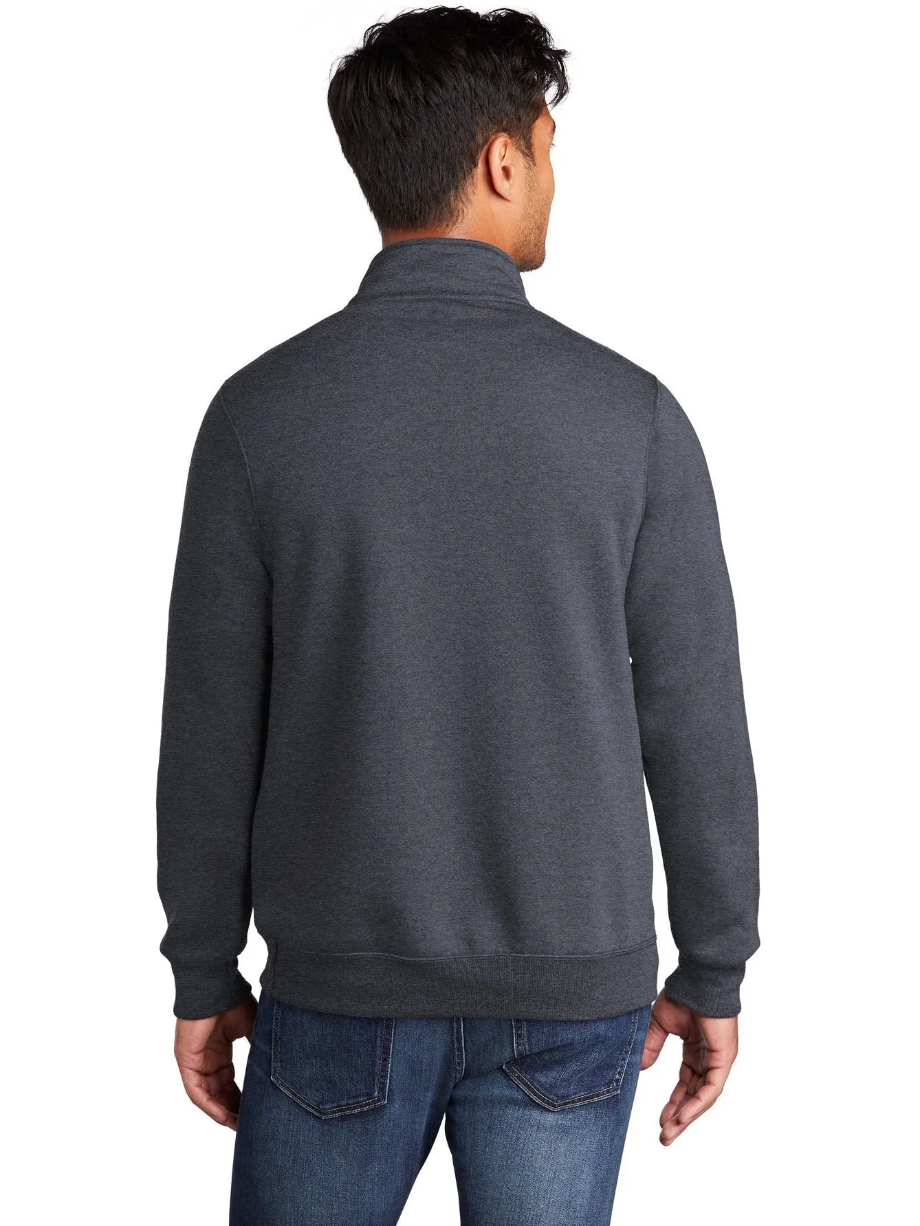 OUTLET-Port & Company Core Fleece 1/4-Zip Pullover Sweatshirt