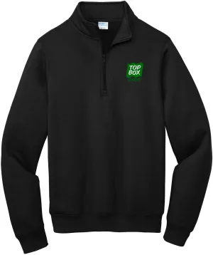 OUTLET-Port & Company Core Fleece 1/4-Zip Pullover Sweatshirt